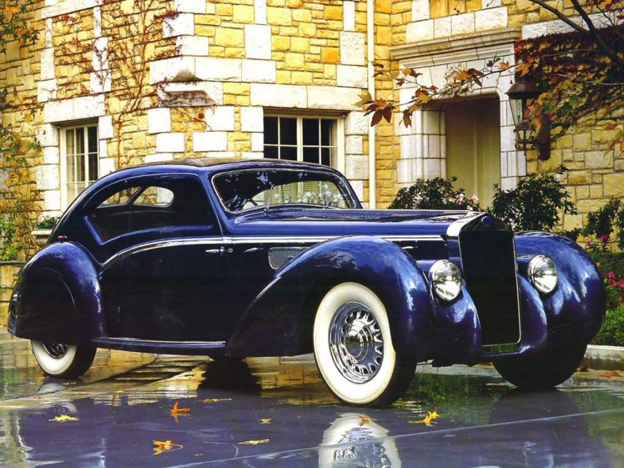  Delage D8 120 Aerodynamic Coupe by Letourneur & Marchand 1937 года  (фото 12 из 15)